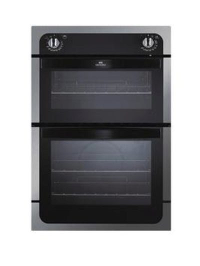 New World Nw901Do 90Cm Built-In Fanned Electric Double Oven - Stainless Steel New World Nw901Do 90Cm Built-In Fanned Electric Double Oven - Stainless Steel